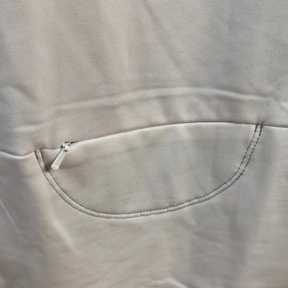 ALO Yoga Cream Zip-Up Jacket